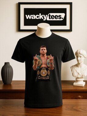 Canelo Saul Alvarez Flipping The Bird Vintage Classic Boxing Champ Graphic Tee S